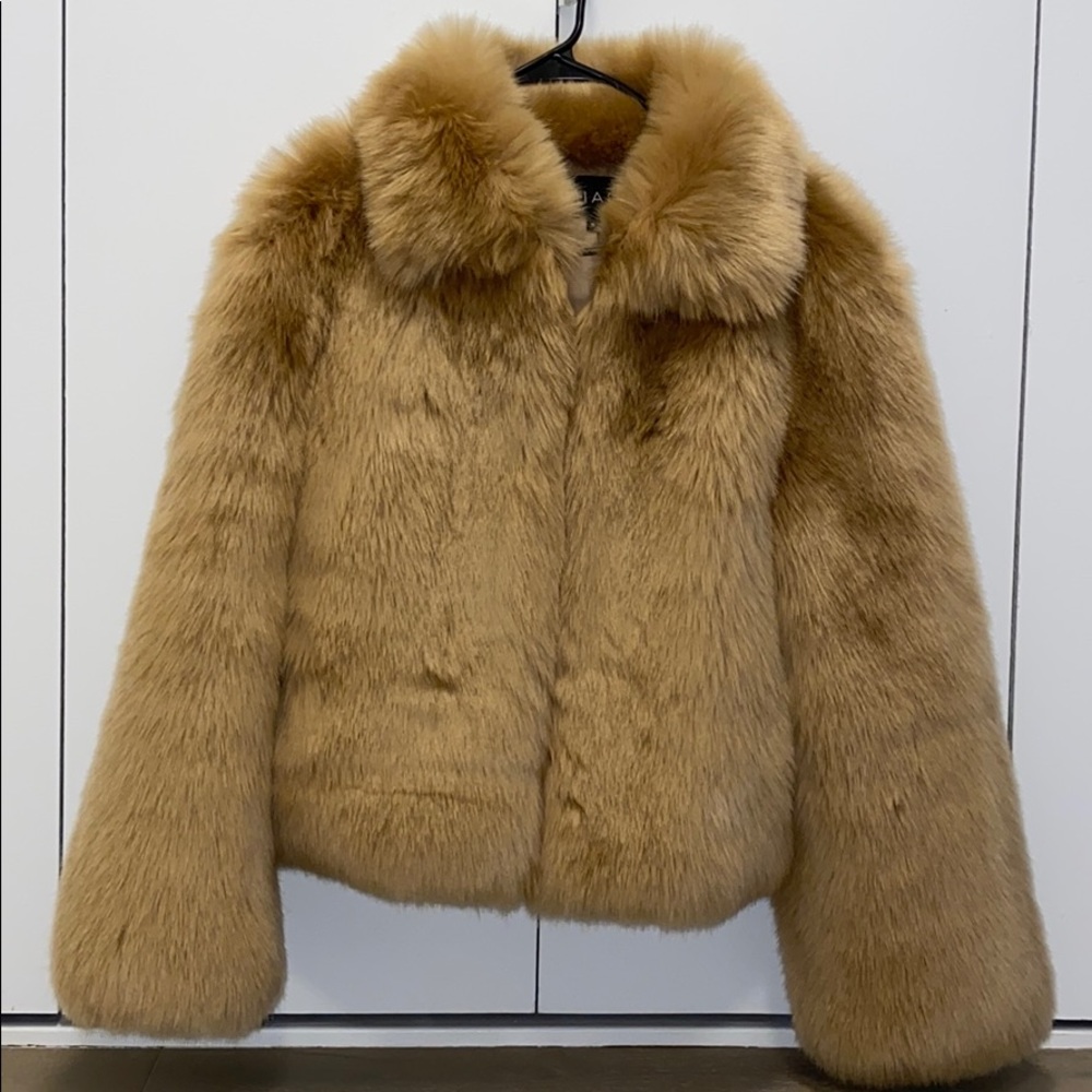 SHACI Chelsea Faux Fur Coat (NWOT) - Picture 3 of 7